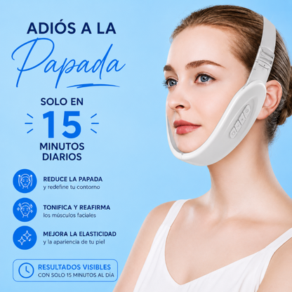Reductor de Papada EMS. Define tu rostro sin cirugía.