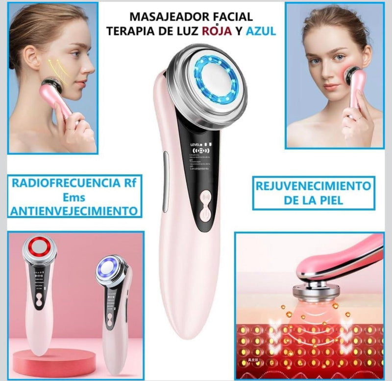 Masajeador facial antiarrugas