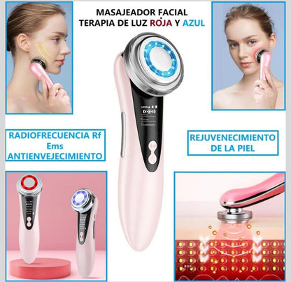 Masajeador facial antiarrugas