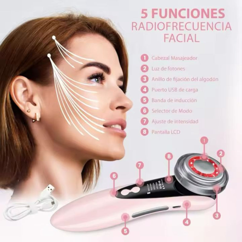 Masajeador facial antiarrugas