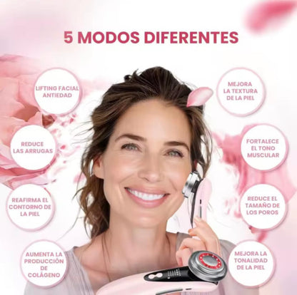 Masajeador facial antiarrugas