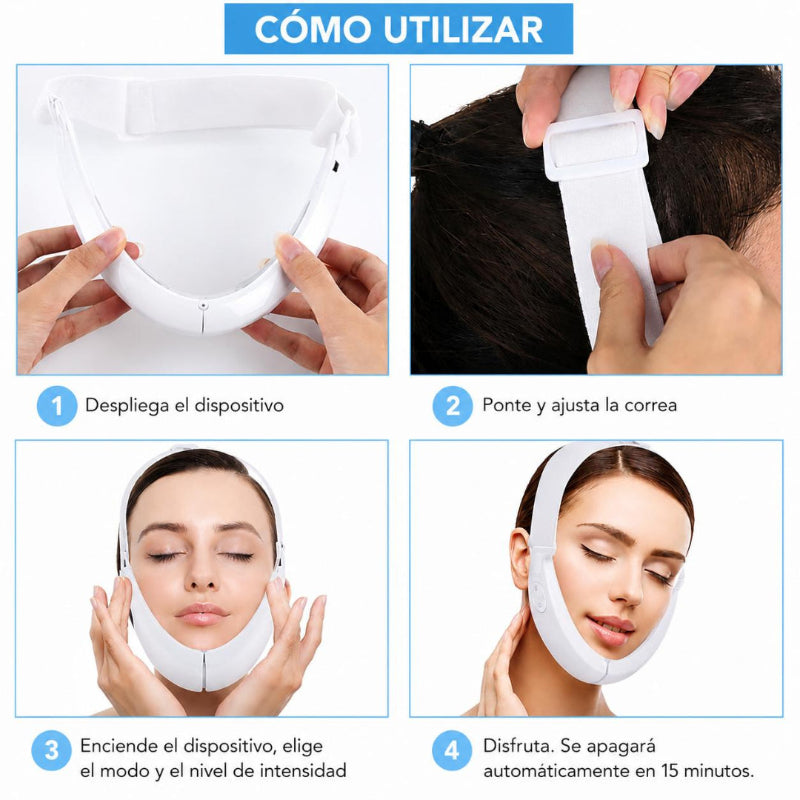 Reductor de Papada EMS. Define tu rostro sin cirugía.
